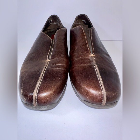 Munro Brown Slip On Loafers Comfort Shoes Womens 9M - Picture 5 of 7